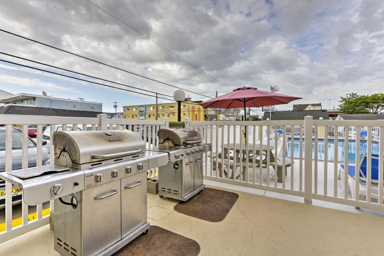 North Wildwood Condo With Pool, Walk To Boardwalk! Luaran gambar