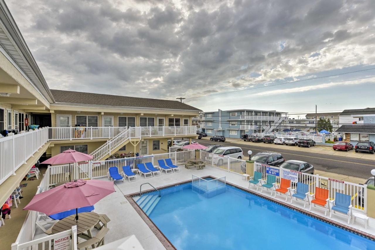 North Wildwood Condo With Pool, Walk To Boardwalk! Luaran gambar